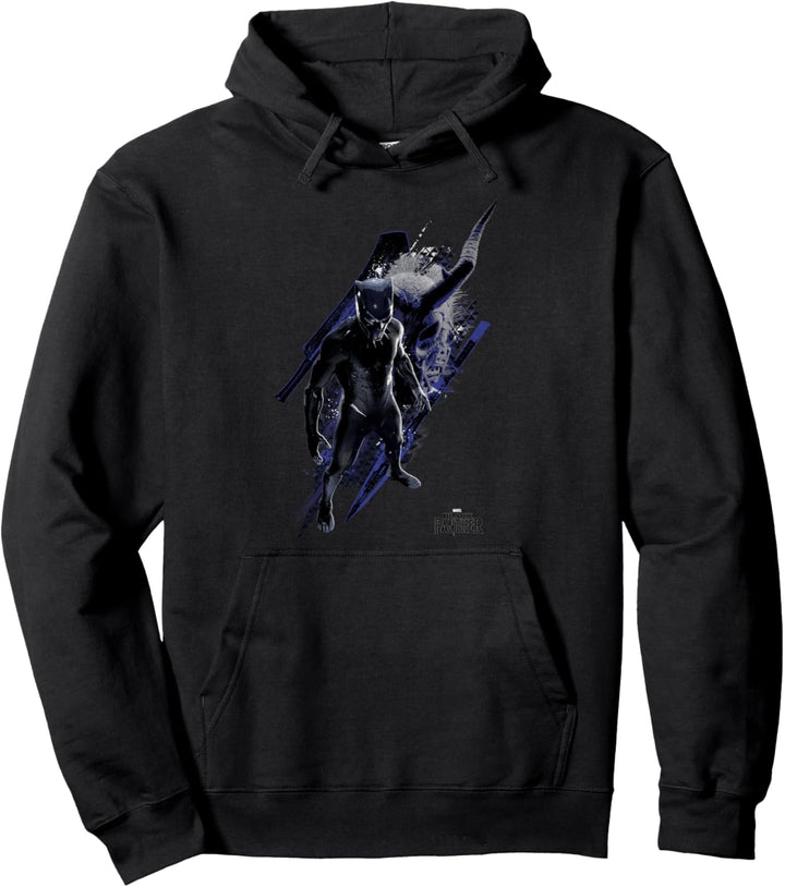 Marvel Black Panther Movie Paint Blades Pullover Hoodie