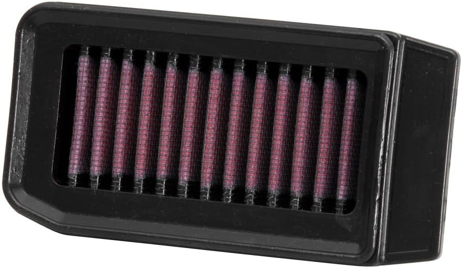 K&amp;N YA-2509 Motorrad Luftfilter, Rot