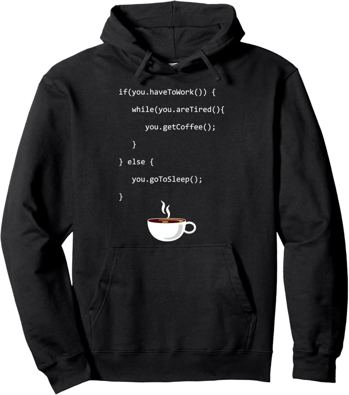 Programming Coffee Softwareingenieur Developer Programmierer Pullover Hoodie