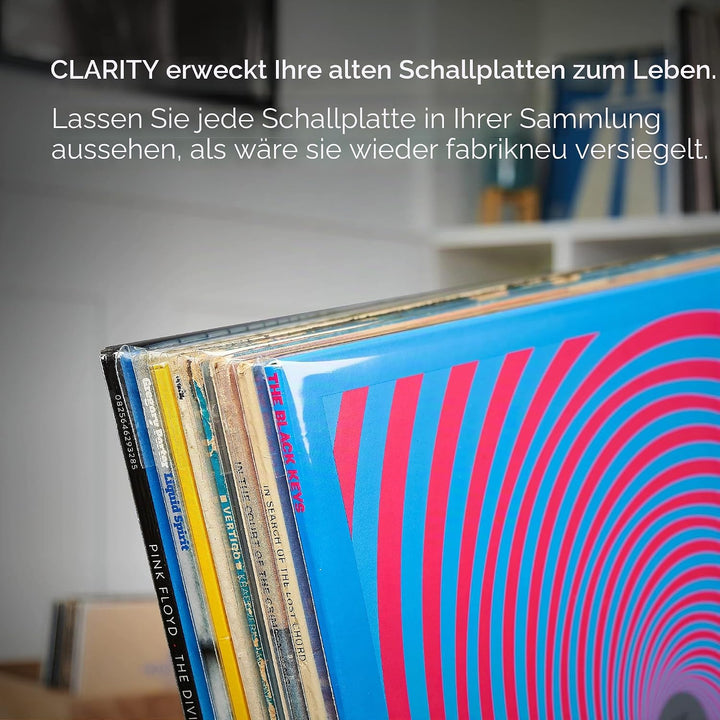 SPINCARE 50x Triple Schallplatten Hüllen | Für Meisten 1-2 Gatefold-LPs | Super Klar Und Wiederversc