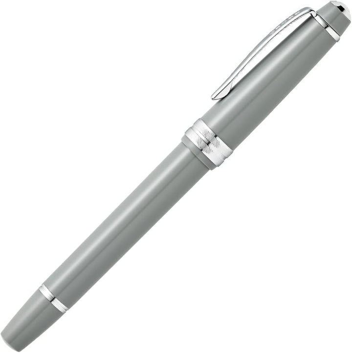 Cross Bailey Light Füllfederhalter (Federstärke F, inkl. Geschenkverpackung) Grau