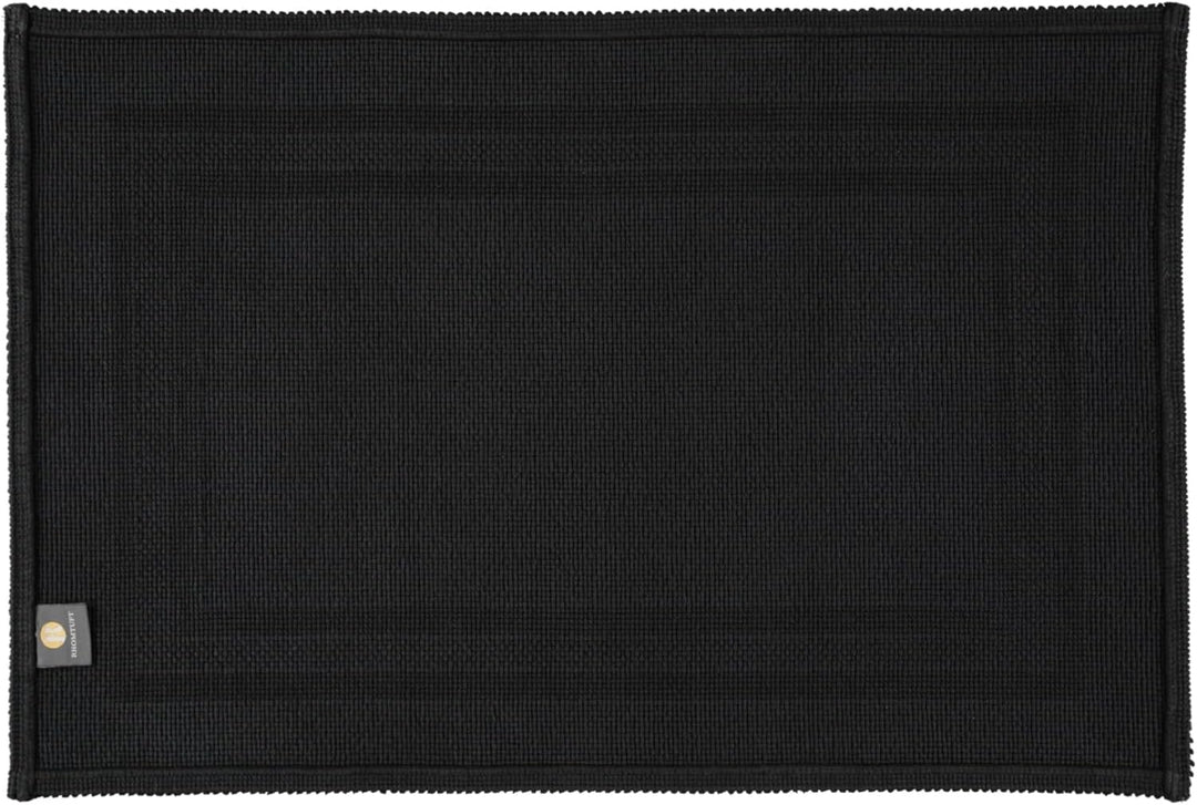 RHOMTUFT Badematte Gala Schwarz 15 Grösse 60x90 cm Schwarz - 15 60x90 cm, Schwarz - 15 60x90 cm