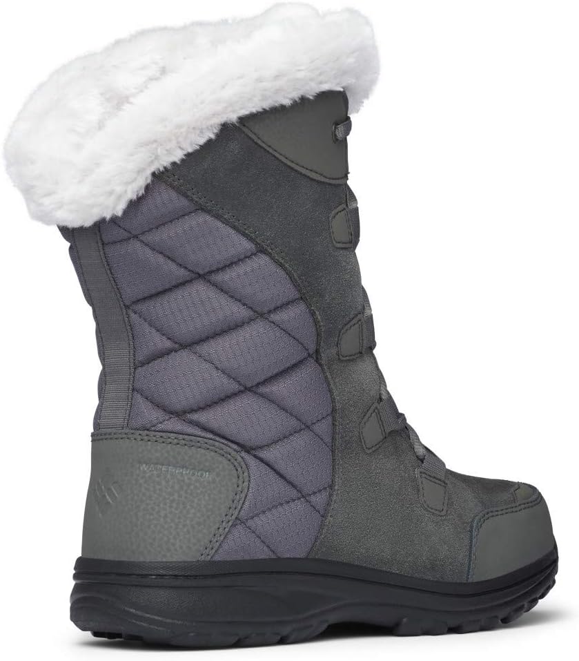 Columbia Ice Maiden II Damen-Schneestiefel, Schal, dunkle Himbeere, 38 EU