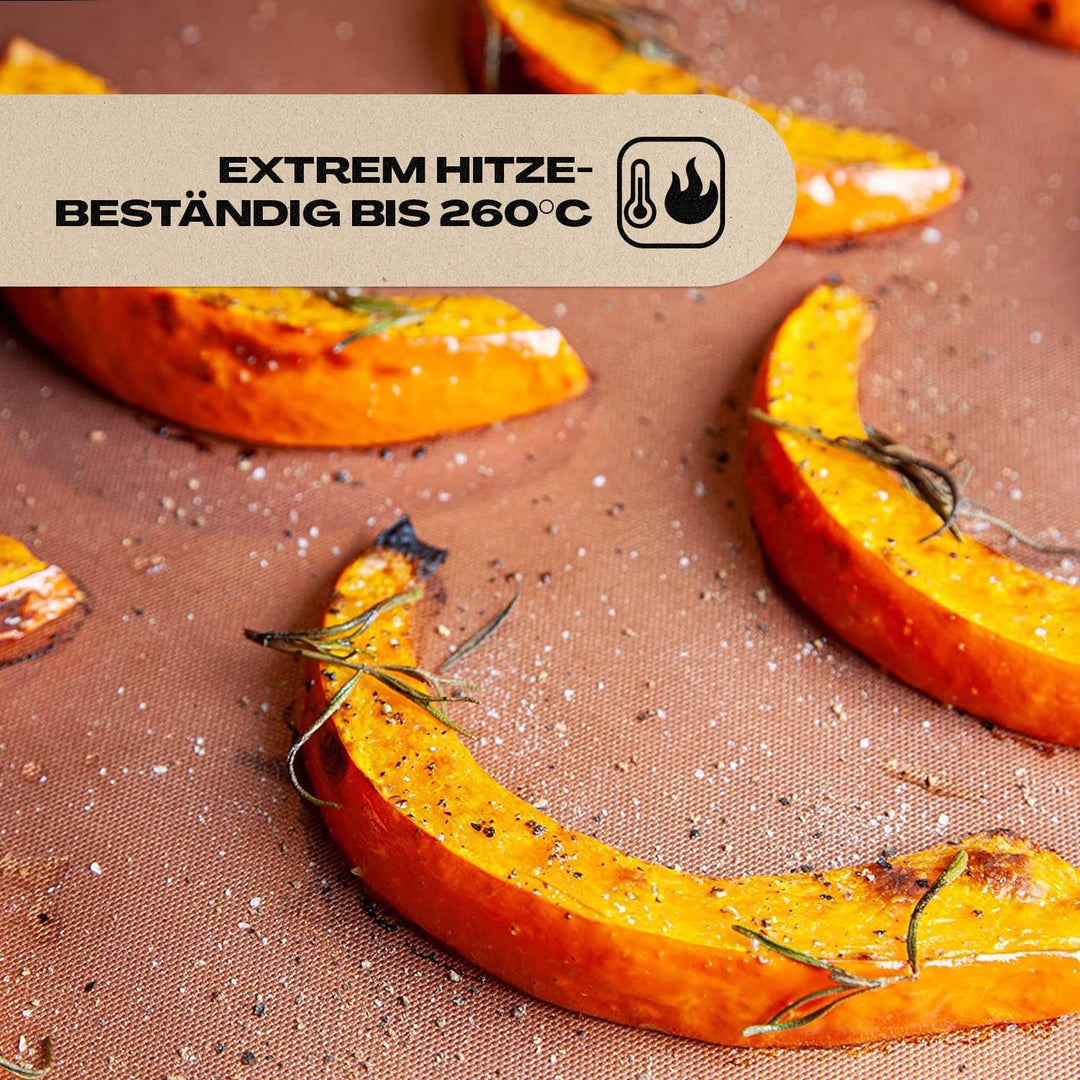 Netrox - Grillmatte für Grillrost und Backofen (4er Set) wiederverwendbare Grill Matte - hitzebestän