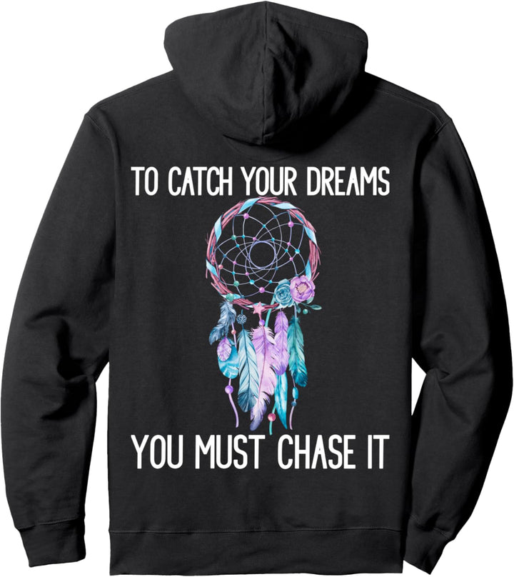 Motivation Inspiration Spruch Dreamcatcher Geschenk Pullover Hoodie