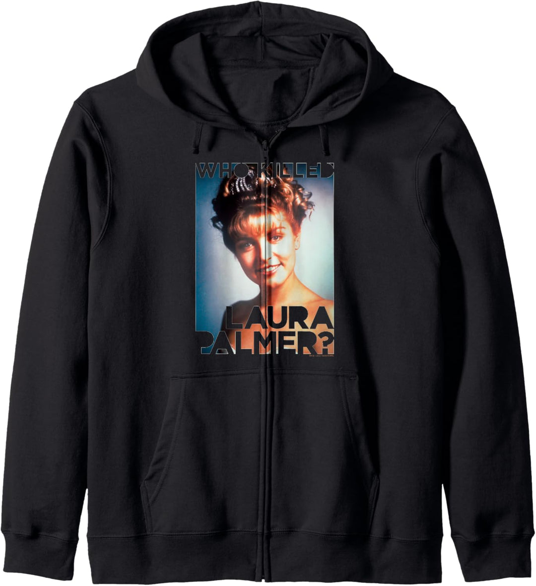 Twin Peaks Laura Palmer Portraittext Kapuzenjacke