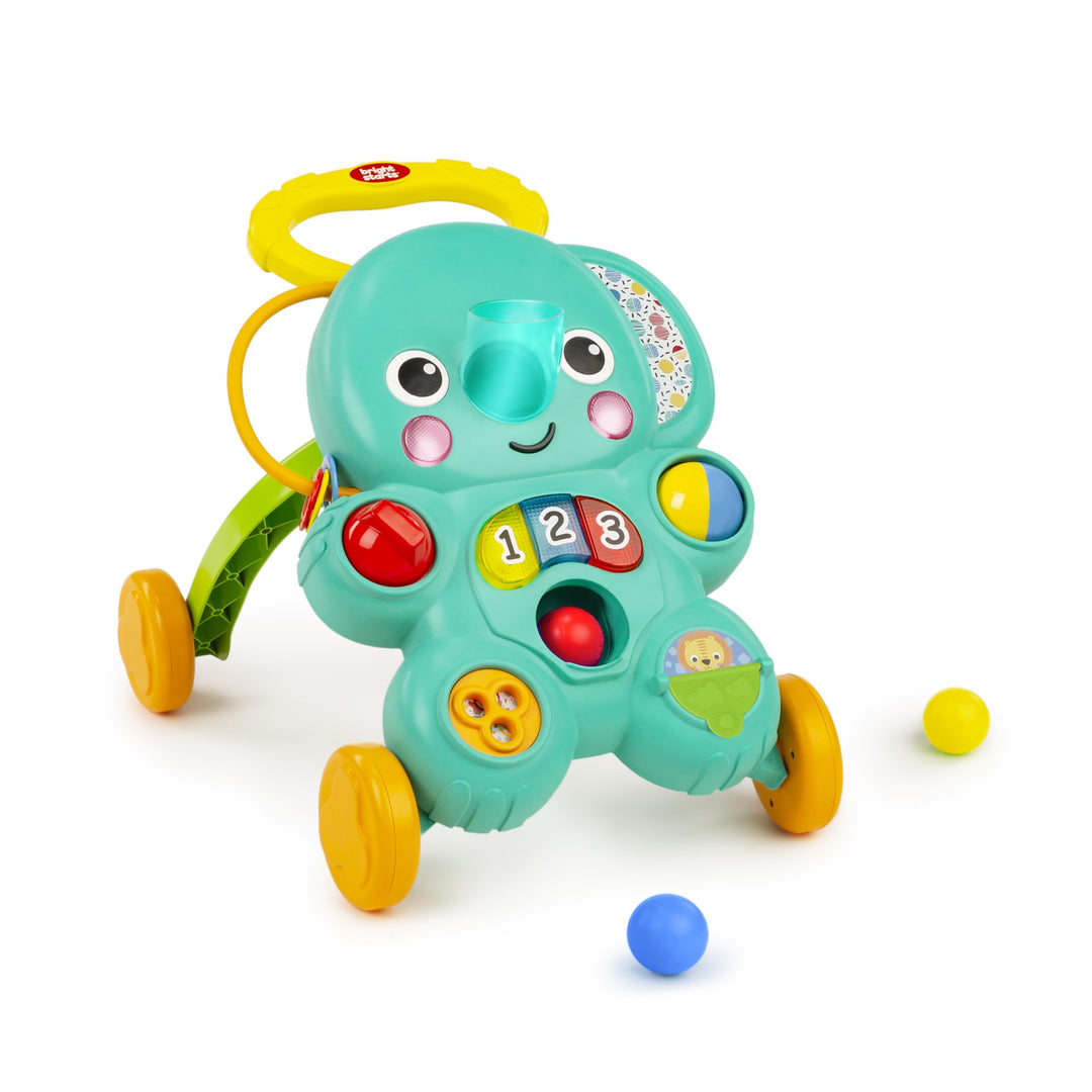 Bright Starts, Rollator für die ersten Schritte, 2 in 1 mit Stroll &