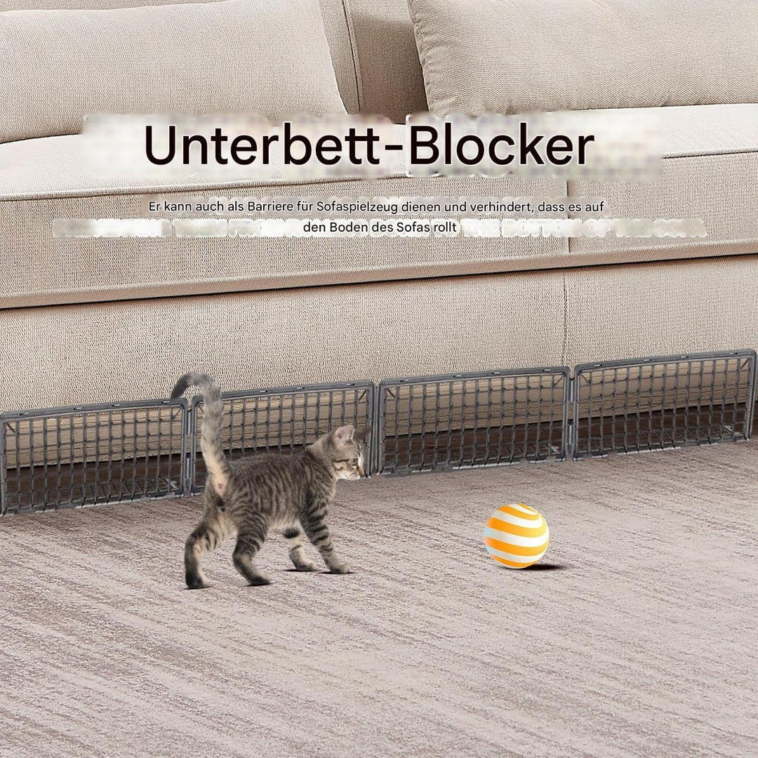 Unter-Bett-Blocker - Verstellbarer Kantenschutz - 12 Stück Schutzstopper Für Haustiere Wohnzimmermöb