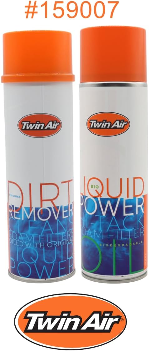 Twin Air Luftfilter-Reinigungs-Spray Liquid Power Mehrfarbig Gr. 2 x 500 ml