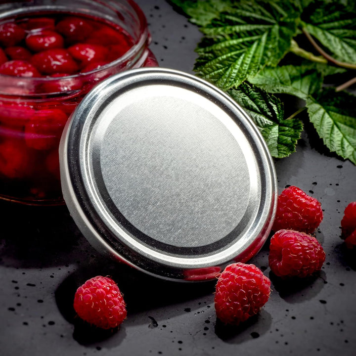 KADAX 100er Set Einmachgläser 200ml TO66, Marmeladengläser Vorratsgläser Mason Jar mit Schraubdeckel