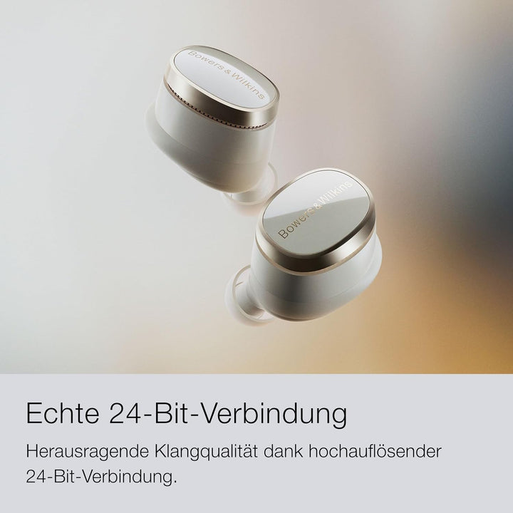 Bowers &amp; Wilkins Pi8 kabellose True Wireless Kopfhörer mit Aktiver Geräuschunterdrückung, Bluetooth,