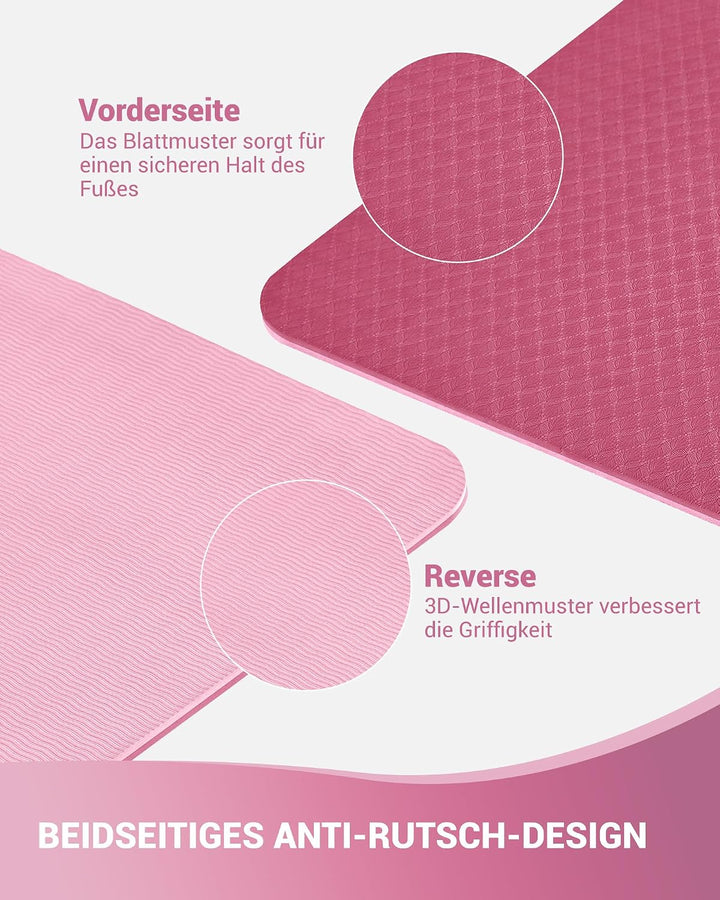 Good Nite Yogamatten Für Frauen Rutschfeste Strukturierte Oberflächen Gymnastikmatte Yoga Matte Dick
