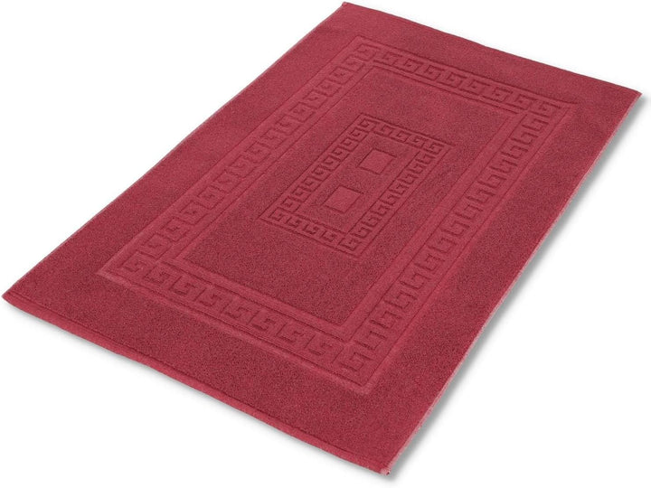 CASA TESSILE Schwamm Bad Matte 60 X 180 cm. Torino Saugfähige Badezimmermatte aus Baumwolle, Badezim