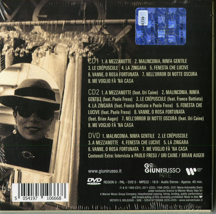 Jazz A Casa Di Ida Rubinstein, Audio-CD