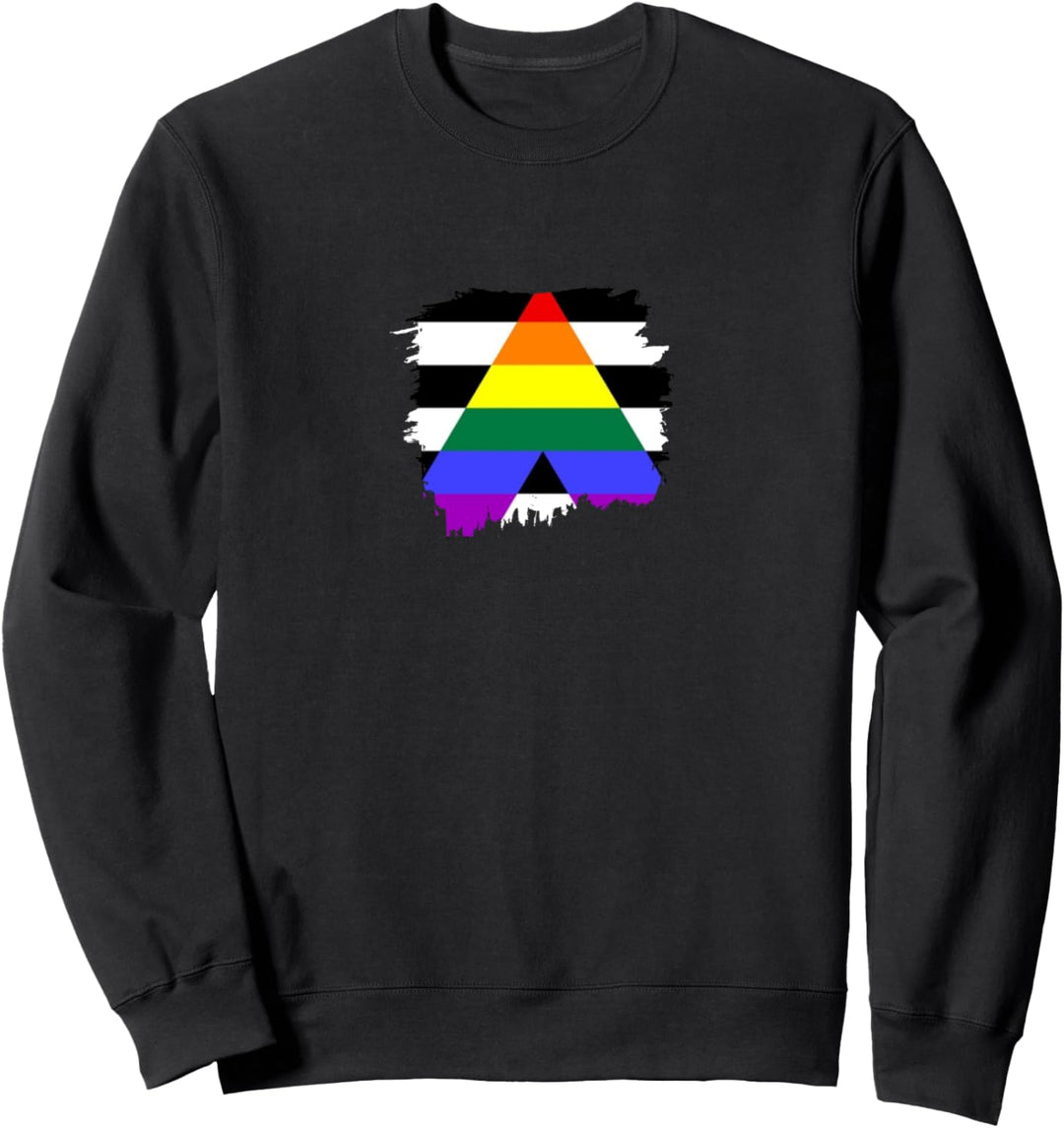 Straight Ally Pride Flag Sweatshirt