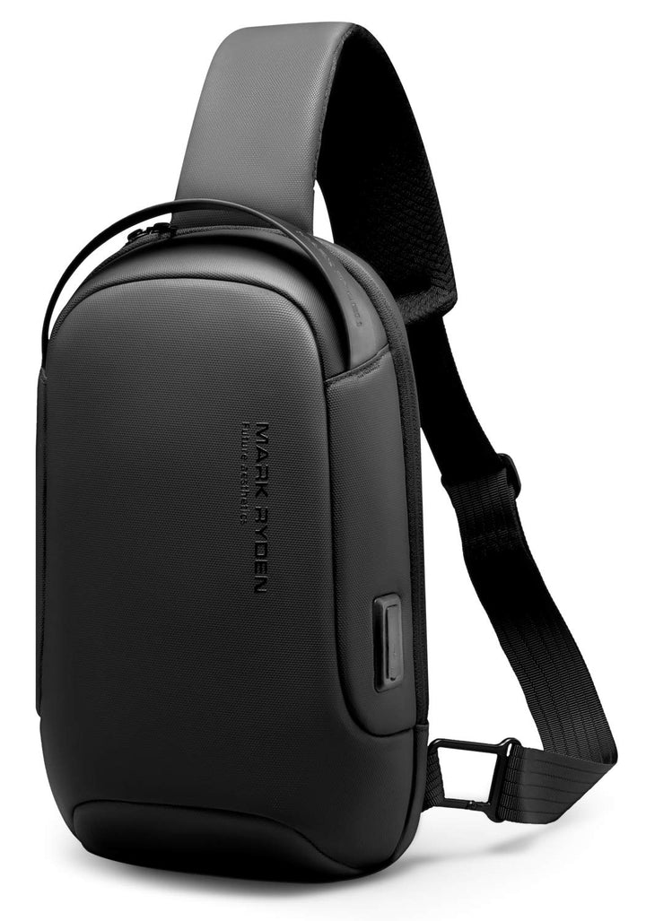 MARK RYDEN Crossbody wasserdichte Schultertasche für Männer Damen Diebstahlsicherung Brusttasche Tra