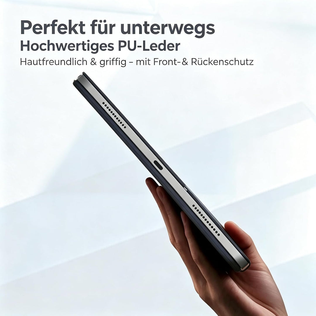 Deutsches QWERTZ-Layout Smart Keyboard Folio für iPad Pro 12,9 Zoll (3., 4., 5. 6. Gen) &amp; iPad Air 1