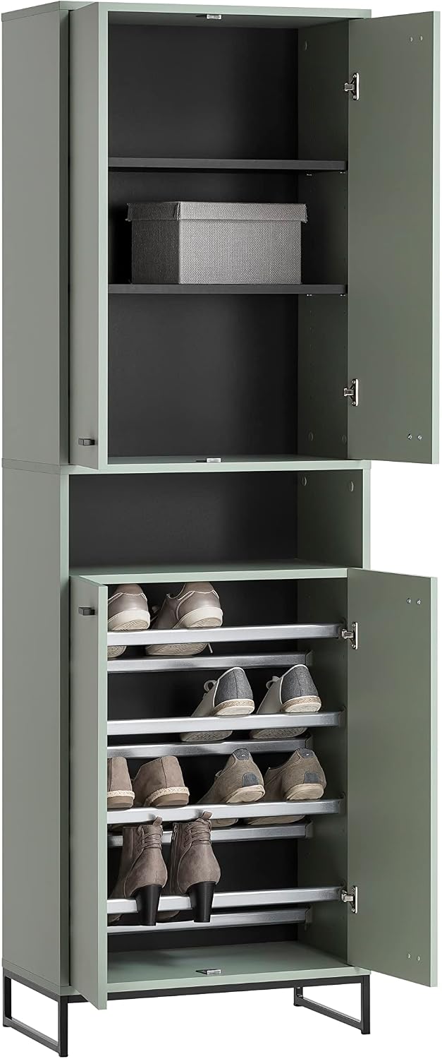 Schildmeyer Janne Schuhschrank 4 Türen Pistazie, Pistazie