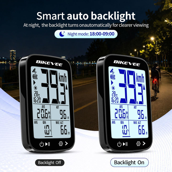 GPS Fahrradcomputer Kabellos Bluetooth App Fahrrad Tacho