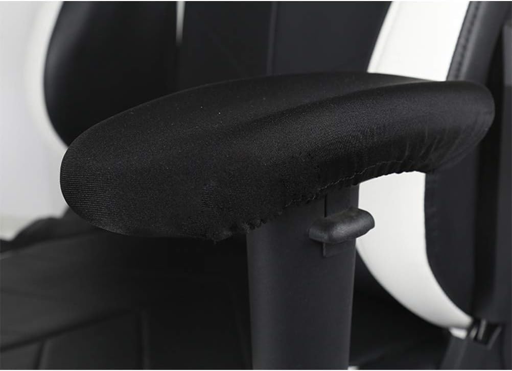 Schwarze Dehnbare Gaming-Stuhlbezüge Schonbezüge, ergonomische Büro-Computerspielstuhl-Schonbezüge f