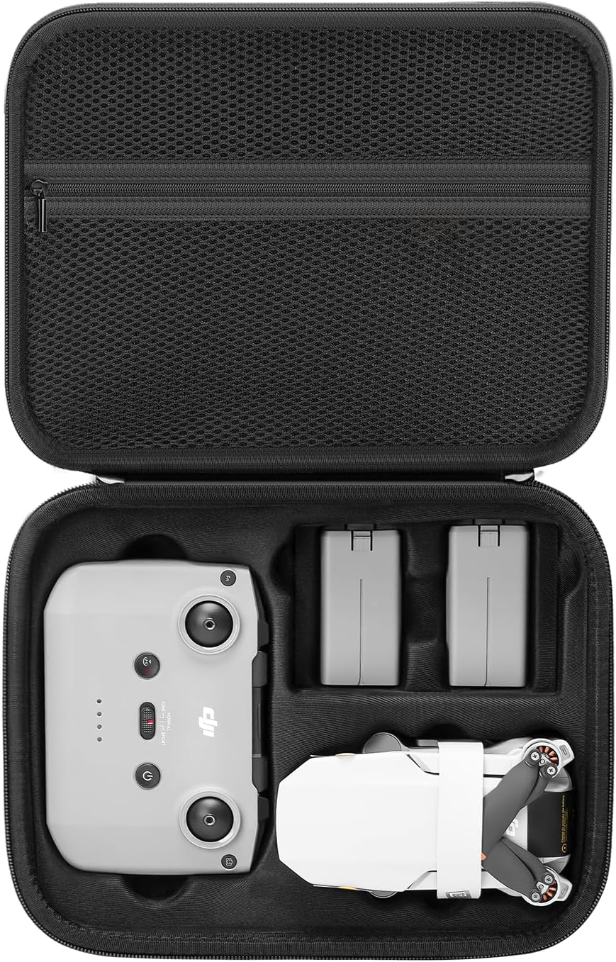 Mini 4K Tasche, PU Case für DJI Mini 2/2 SE Fly More Combo Zubehör