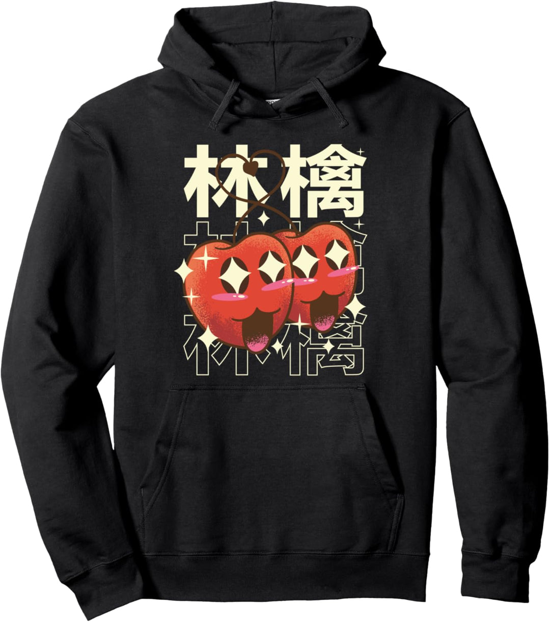 Frucht Kirsche Anime Pullover Hoodie