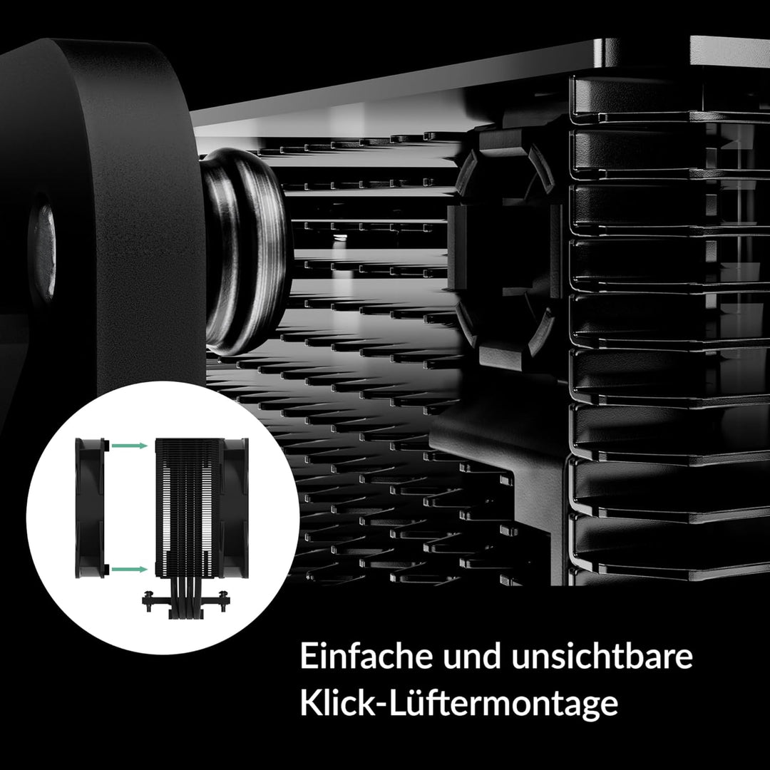 ARCTIC Freezer 36 A-RGB - CPU Kühler mit Push-Pull &amp; ARGB Beleuchtung für Intel &amp; AMD, Single-Tower,