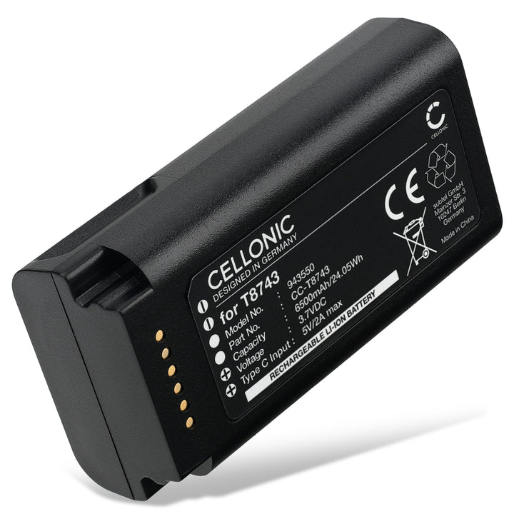 CELLONIC Akku kompatibel mit Eufy Video Doorbell E340, T8743