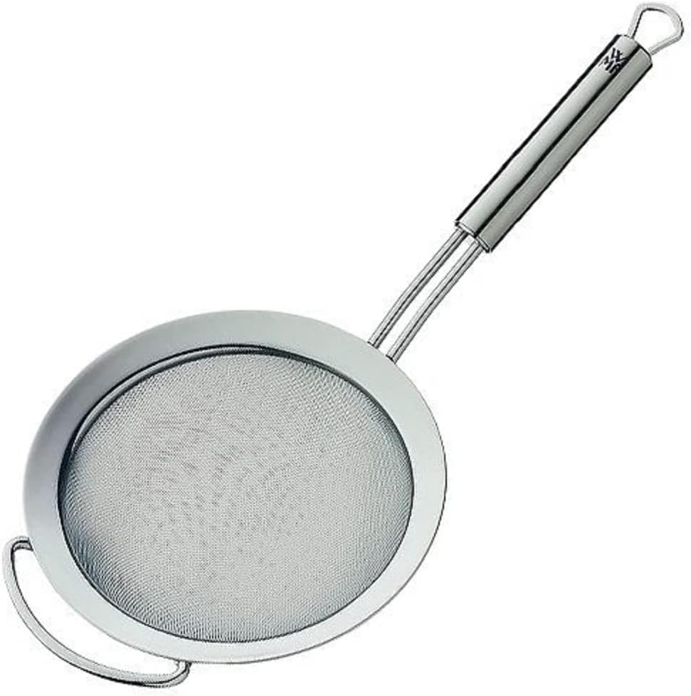 WMF Profi Plus Küchensieb 16 cm, mit Drahtgeflecht, Cromargan Edelstahl teilmattiert, spülmaschineng