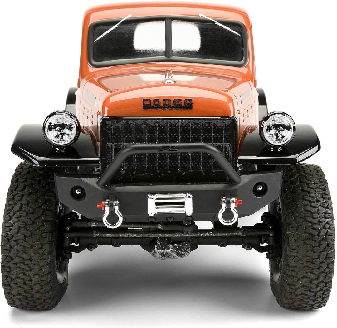 1/10 1946 Dodge Power Wagon Clear Body 12.3" (313mm) WB Crawlers