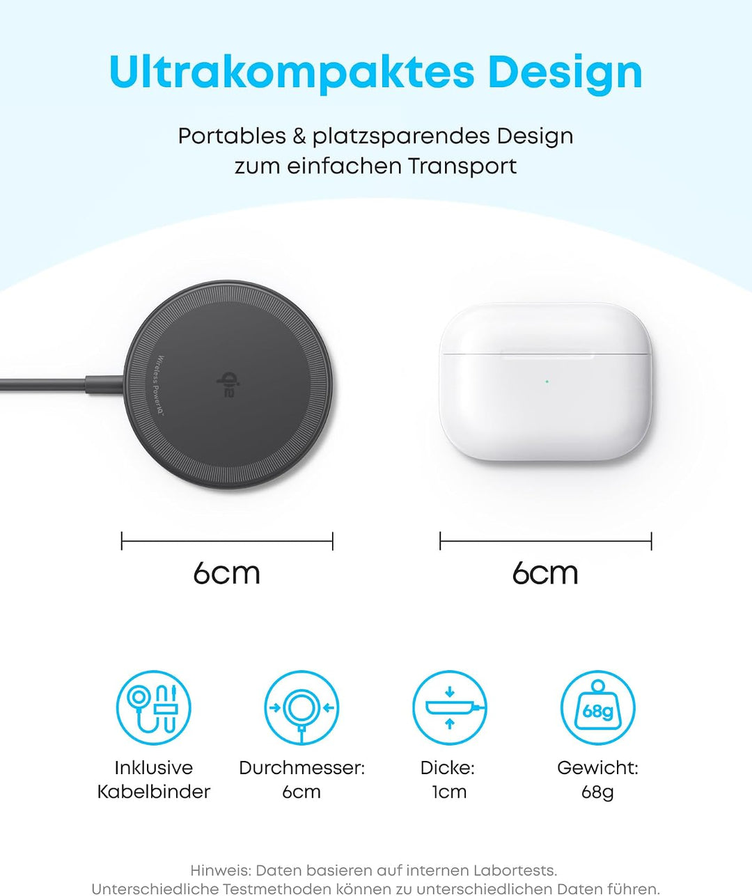 Anker Zolo 15W Magnetisches kabelloses Ladepad 2er-Pack, Qi2-zertifiziert Schwarz*2 2 pack, Schwarz*