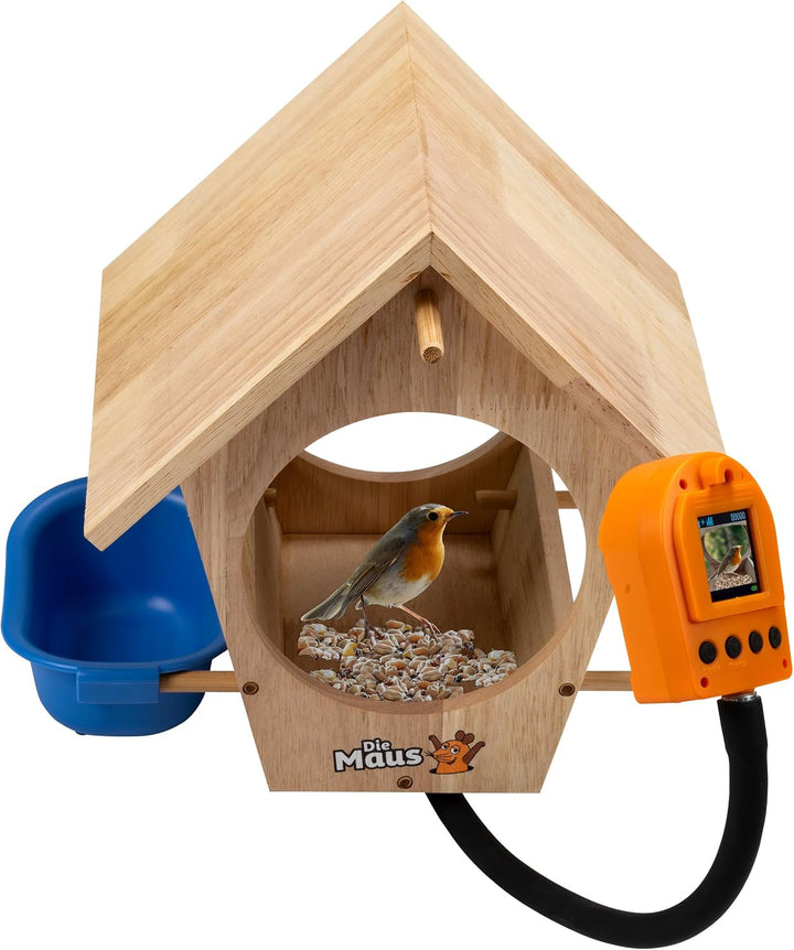 DieMaus Vogelhaus mit Kamera