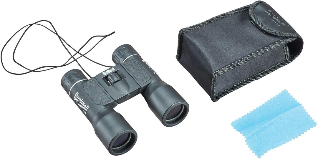 Bushnell Fernglas 16x32 Powerview - grosse Vergrösserung, detailreich, robust, handlich, lichtstark,