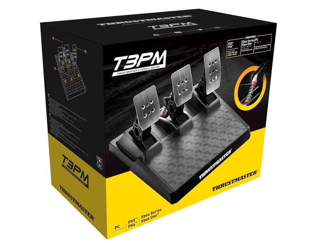 Thrustmaster T3PM - 3 -Pedals Set für PS5 / PS4 / Xbox Series X|S / Xbox One / PC T3PM Magnetic Peda