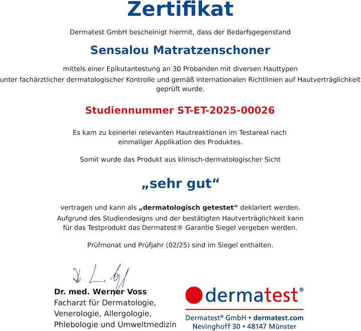 Sensalou Matratzenschoner Wasserdicht 100x200 cm - Inkontinenz Auflage 1 100 x 200 cm, 1 100 x 200 c