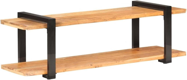 vidaXL Akazienholz Massiv TV Schrank Lowboard TV Möbel Tisch Board Sideboard Fernsehtisch Fernsehsch