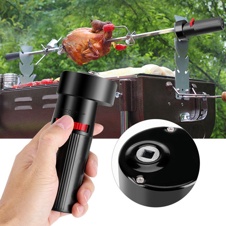 Omabeta Grillmotor Premium Metall ABS Hochwertiger Rotatormotor Gute Wärmeisolierung Grillmotor Batt