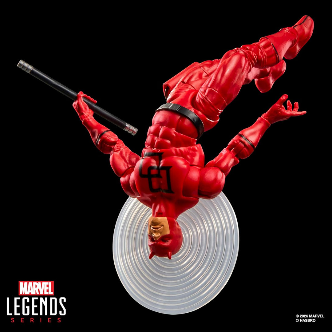 Marvel Legends Series Secret Wars Daredevil, Retro Marvel Comics Action-Figur zum Sammeln mit Lentik