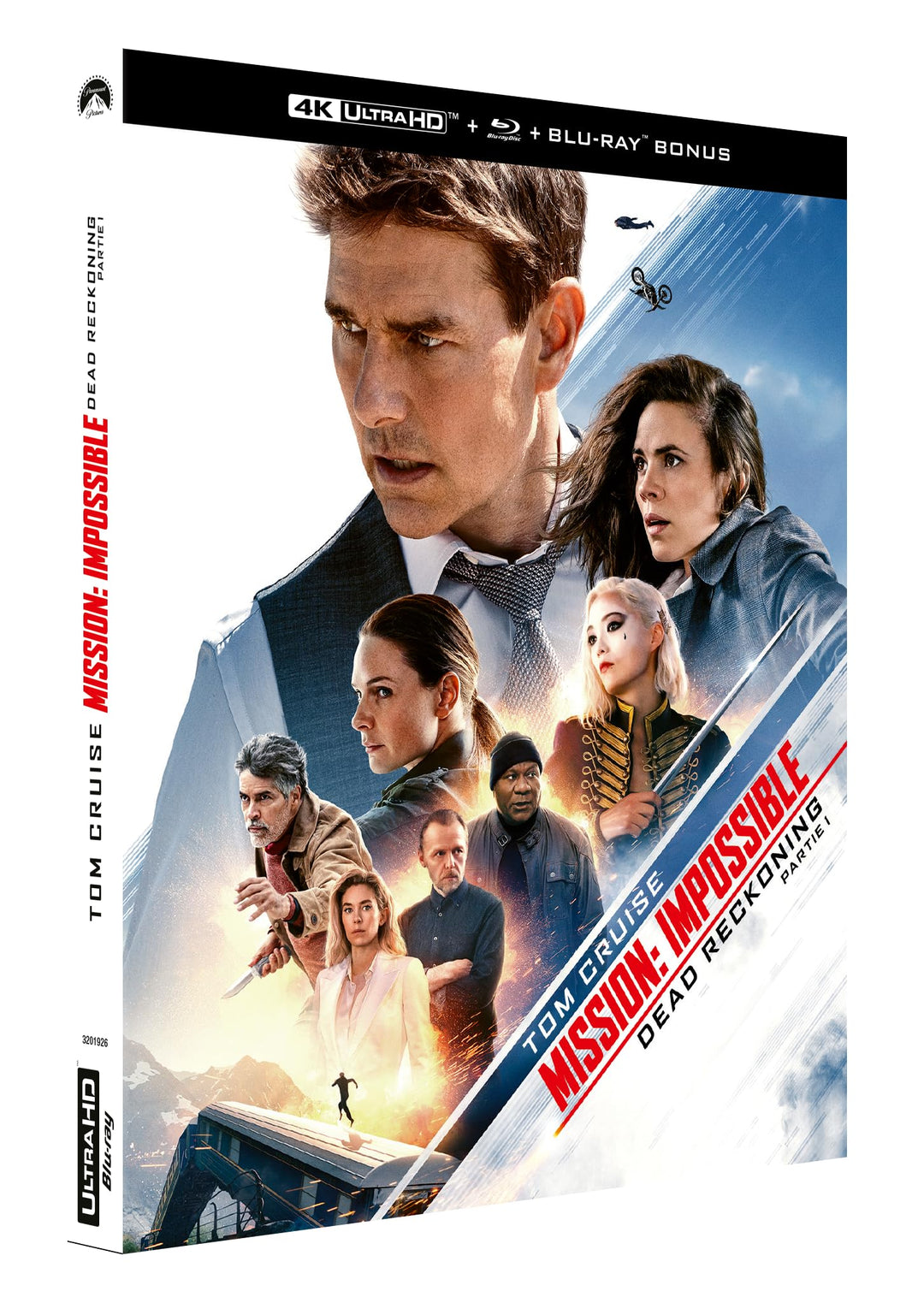 Mission: impossible: dead reckoning - partie 1 4k ultra hd [Blu-ray] [FR Import], Blu-ray