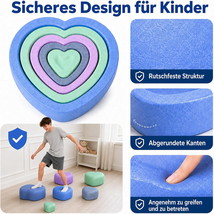 Sensorische Balanciersteine 5er Set