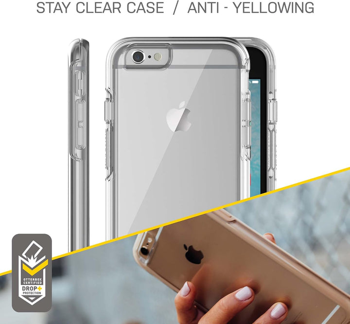 OtterBox Symmetry Series Schutzhülle für iPhone 6/6S (4,7-Zoll-Version), Clear (Clear/Clear), Frustr
