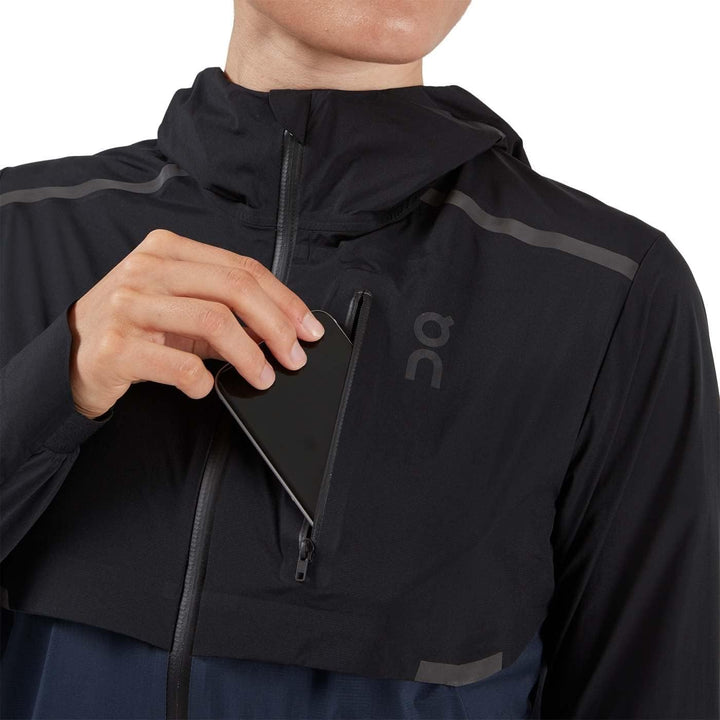 ON Weather Jacket Woman Black | Navy - S