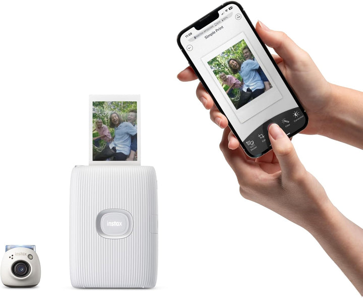 INSTAX PAL Milky White, Sofortbildfilm Camera White, Camera White