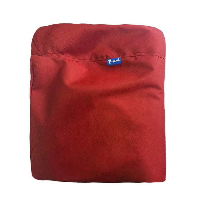 Bruni Classico Sitzsack-Bezug ohne Füllung - Wechselhülle (M, rot) Medium Rot, Medium Rot