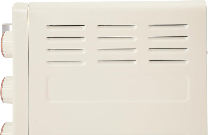 Elektrobackofen 22L mit Grillfunktion – 1000W Mini Backofen, inkl. Backblech &amp; Rost für Pizza, Brot