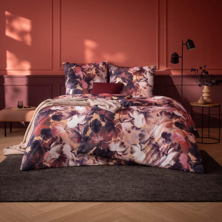 ESTELLA Mako Interlock Jersey Bettwäsche Pia vino 135x200 cm + 80x80 cm, 135x200 cm + 80x80 cm