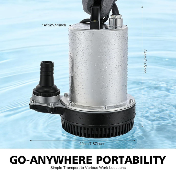 Tauchpumpe, Wasserpumpe, 160 W, Hochdruck