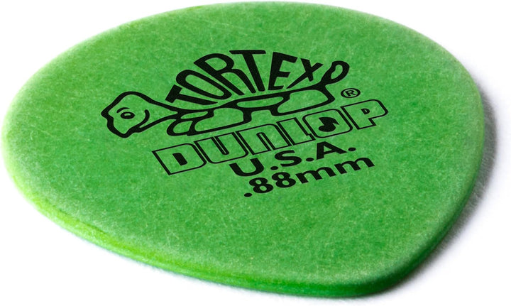 Dunlop 413R.88 Tortex® Tear Drop, grün, 88 mm, 72/Beutel .88mm, .88mm