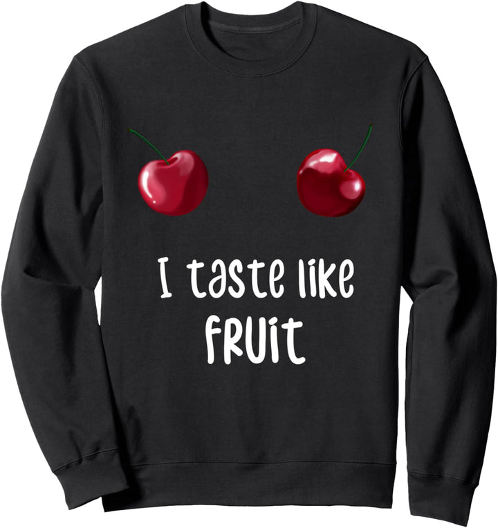Kirschen / Cherry breast - Taste like fruit (D010-0612A) Sweatshirt
