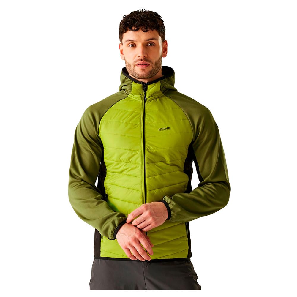 Regatta Herren Softshelljacke mit Kapuze, gepolstert, 1 Stück L Lime, L Lime